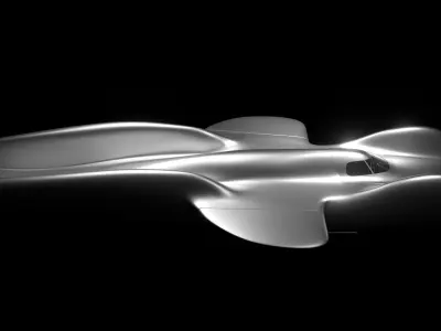 Mercedes Benz T80 3D model