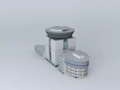 Bratislava Business Center IV. Free 3D model