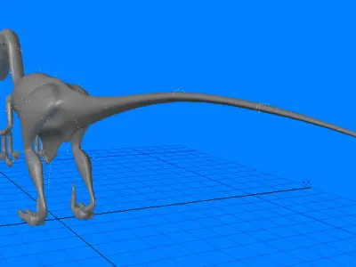 Troodon Dinosaur 3D model