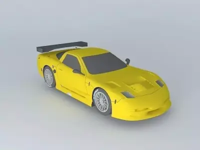 Chevrolet Corvette C5R 2002 Free 3D model