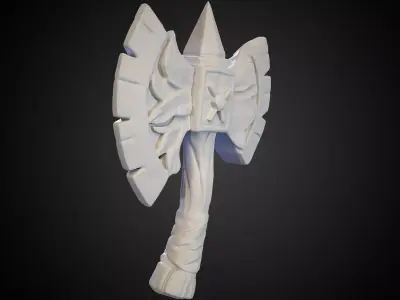 Stylized Axe 25 3D model