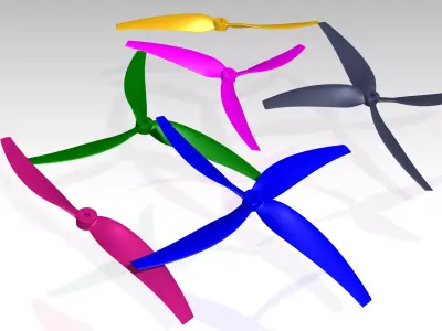 Set of Propellers AP-PR-011 9-5 3D print model