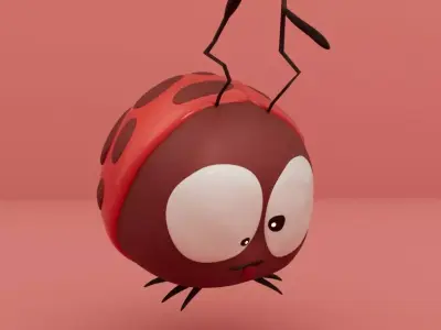 Blob Bee 3D print model