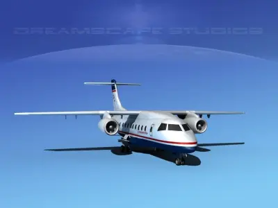 Dornier 328Jet Freedom Air 3D model