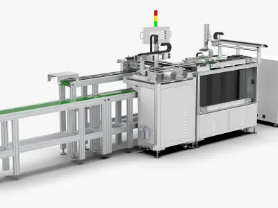 Automatic Testing of Feed Conveying Equipment 3D model