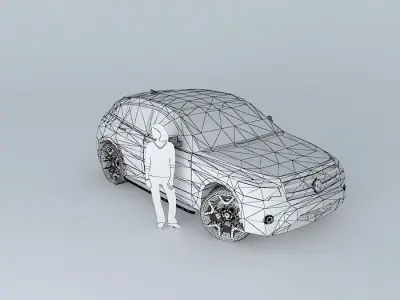 Suv car NEG E2 2013 Free 3D model