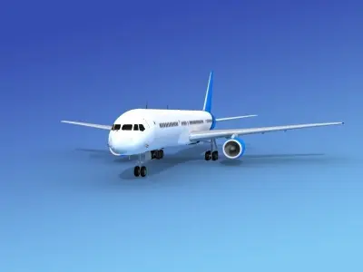 Boeing 757-200 Corporate 4 3D model