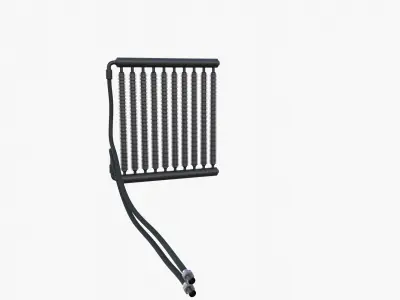 Tractor Oil Cooler 3D model