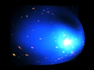 Phoenix Cluster 3D model