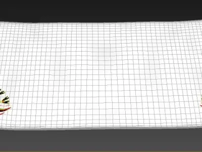 Restaurant Branding set 3D model