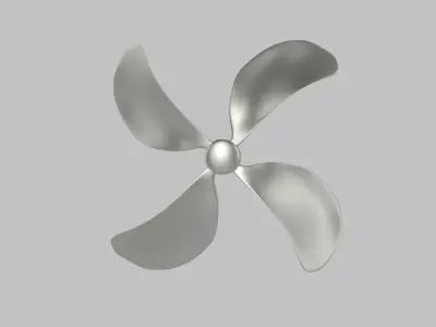 Propeller 3D model 3D model