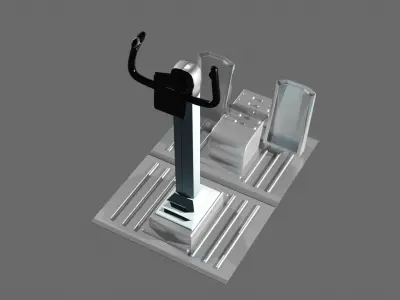 ART 72 600 Yoke Low-poly 3D model
