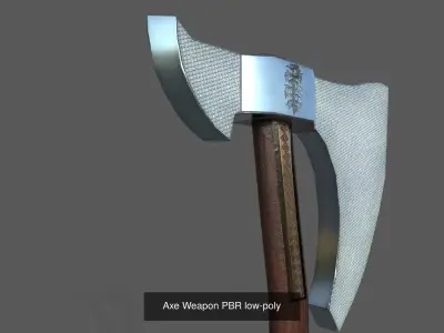 Stylized Cutlass Low-poly 3D model 3D Model Collection