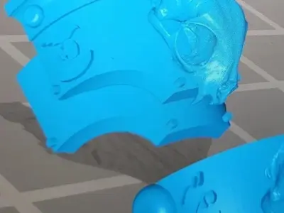 nostroman lion cat 3D model