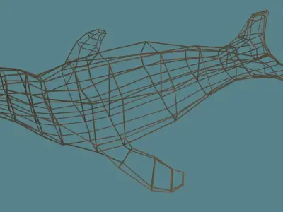 Low Poly Seal Free low-poly 3D model