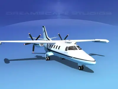 Dreamscape AF-46 Turbo Star Executive V10 3D model
