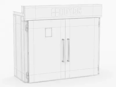Doyon KDPR32 Knockdown Retarder Proofer Cabinet 3D model