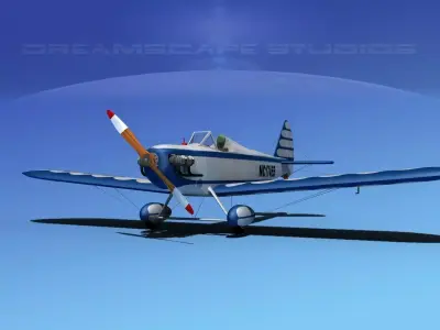 Flybaby biplane 3D model