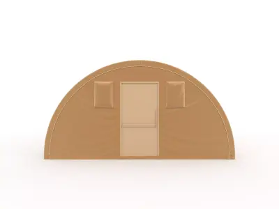 Military Tent 03 3D model