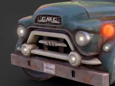 Truck 3d model 3D model