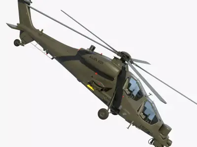 3D model Agusta A129 Mangusta 3D model