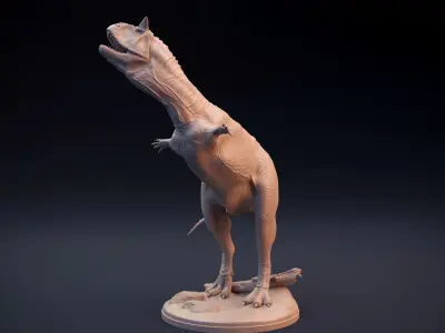 Carnotaurus courtship dance - FREE model Free 3D print model