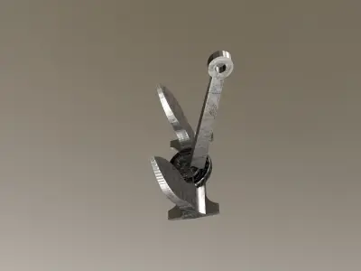 Old Navy Anchor Free 3D model