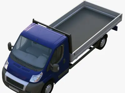 L4H1 cargo truck 3D model