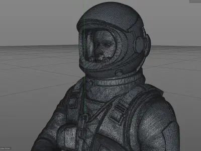 SR-71 Blackbird Pilot 3D print model