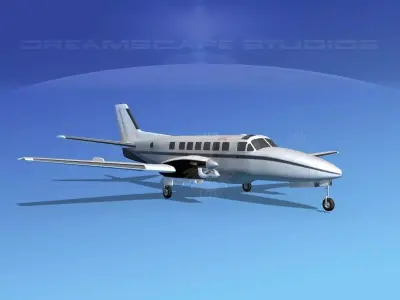 Beechcraft B99 AirPAC 3D model