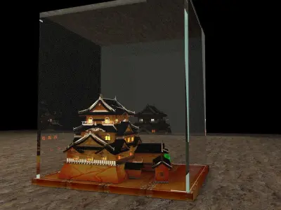 Chinese ancient house 3D model