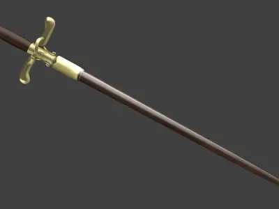 NEEDLE SWORD ARYA STARK 3D model