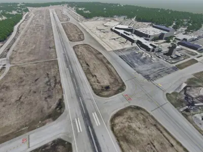 Portland International Jetport 3D model