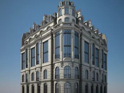 Old Building XVI 3D model
