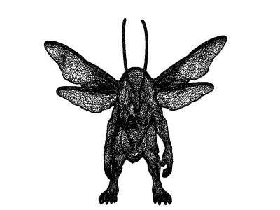 Bee Soldier - Sergeant 3D model