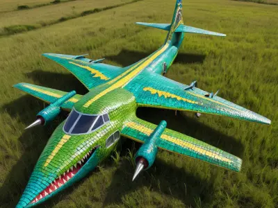 Shark in Sneakers 3D model