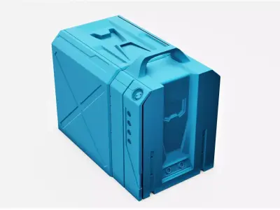 SCI-Fi Futuristic Computer Free 3D model