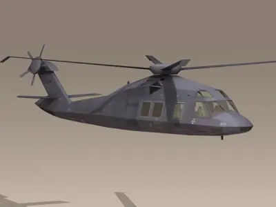 MH60 Stealth Blackhawk 3D model