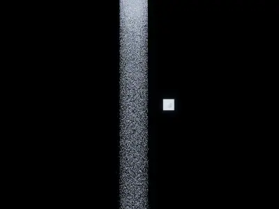 Ceiling Round Shower Axor 3D model