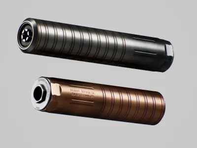 Diligent Defense Enticer S and L Low-poly 3D model