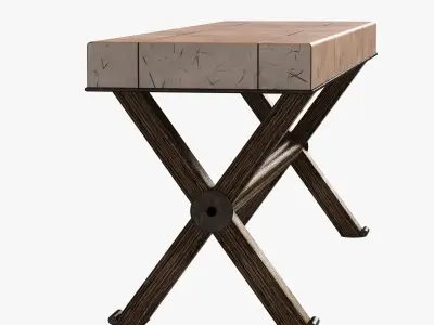 paul dupre lafon console table 3D model