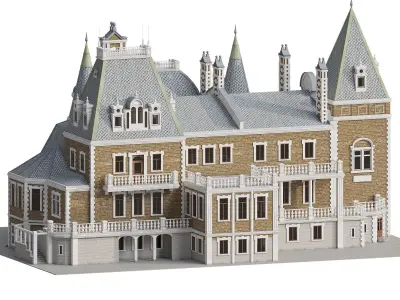 Castle 3D model