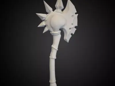 Stylized Axe 06 3D model