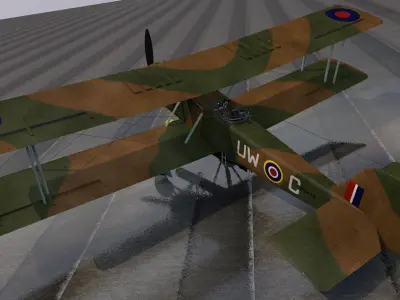 Vickers Wildebeest Mk-4 3D model