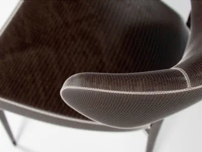 Rustic Chair Free 3D model