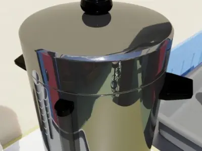 Commercial Coffee Maker 3D model