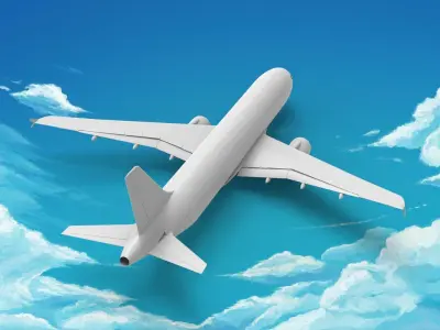 Airbus A320 family 3D model