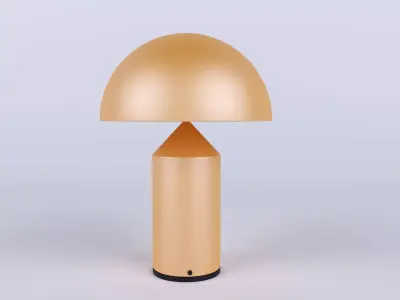 Atollo Table Lamp Corona Render Free 3D model