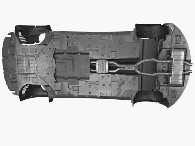 Car Underbody 3D model