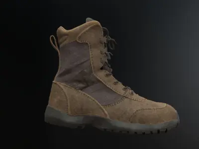 SOLDIER Boots 3D model